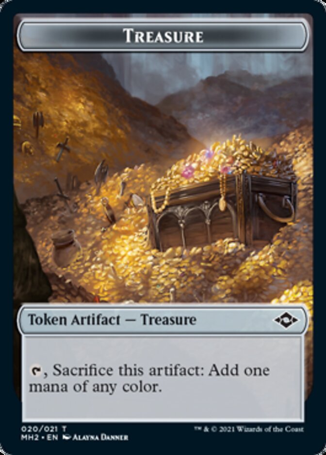 Treasure Token (20) [Modern Horizons 2 Tokens] | D20 Games