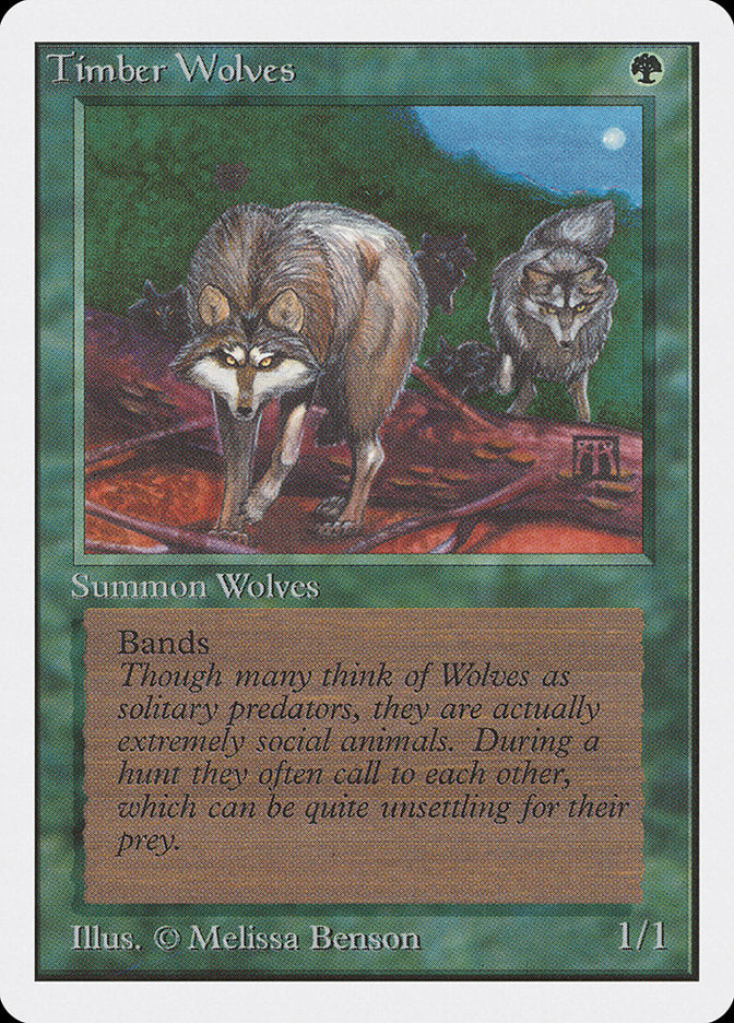 Timber Wolves [Unlimited Edition] | D20 Games