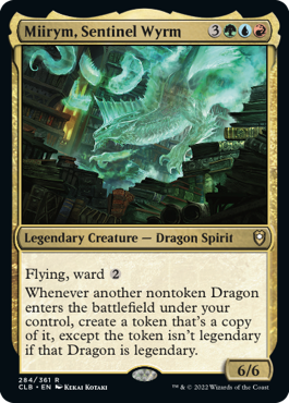 Miirym, Sentinel Wyrm [Commander Legends: Battle for Baldur's Gate] | D20 Games