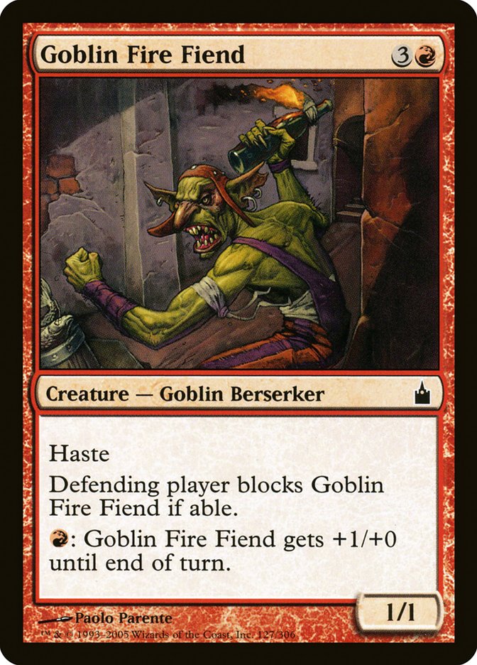 Goblin Fire Fiend [Ravnica: City of Guilds] | D20 Games