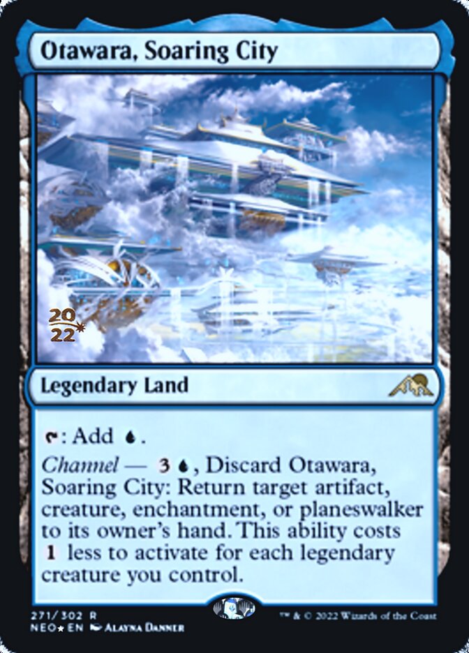 Otawara, Soaring City [Kamigawa: Neon Dynasty Prerelease Promos] | D20 Games