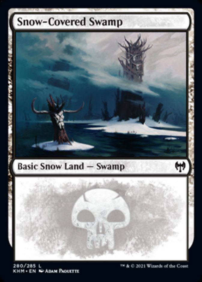 Snow-Covered Swamp (280) [Kaldheim] | D20 Games