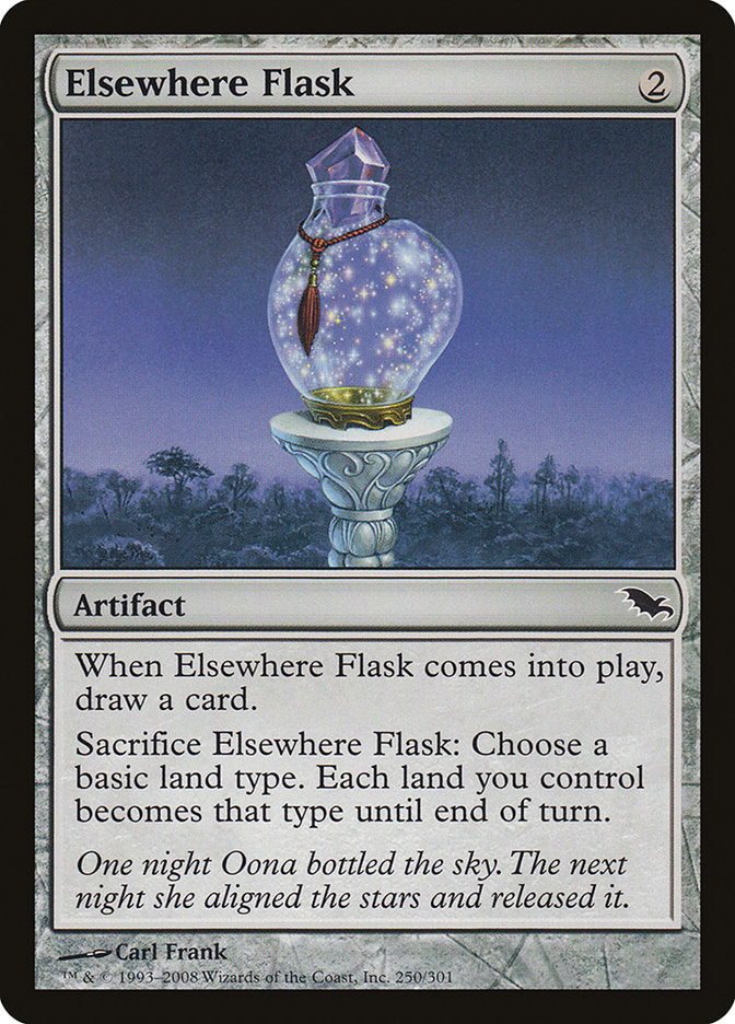 Elsewhere Flask [Shadowmoor] | D20 Games