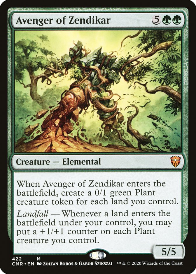 Avenger of Zendikar [Commander Legends] | D20 Games