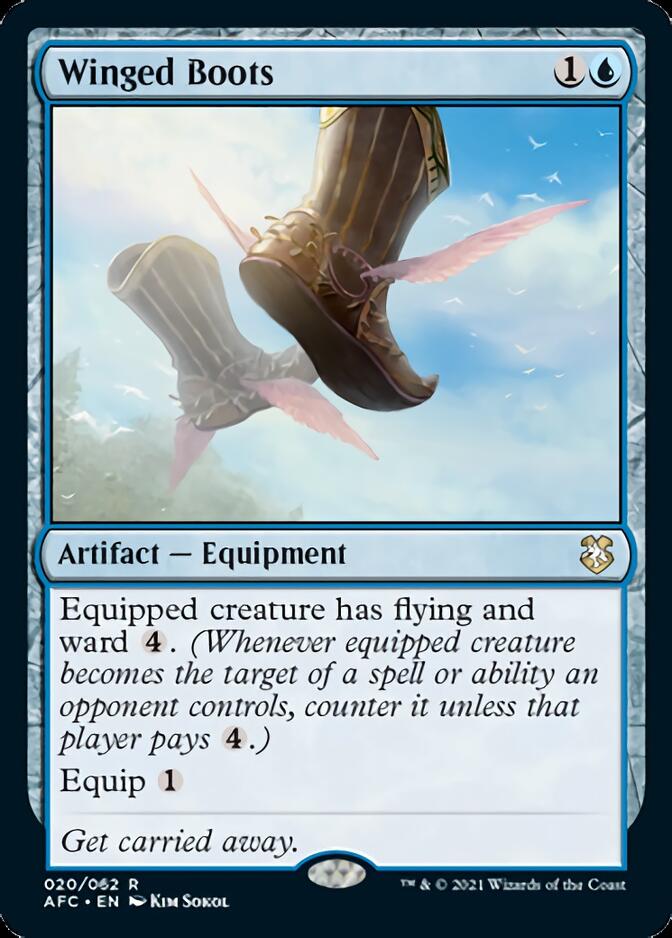 Winged Boots [Dungeons & Dragons: Adventures in the Forgotten Realms Commander] | D20 Games