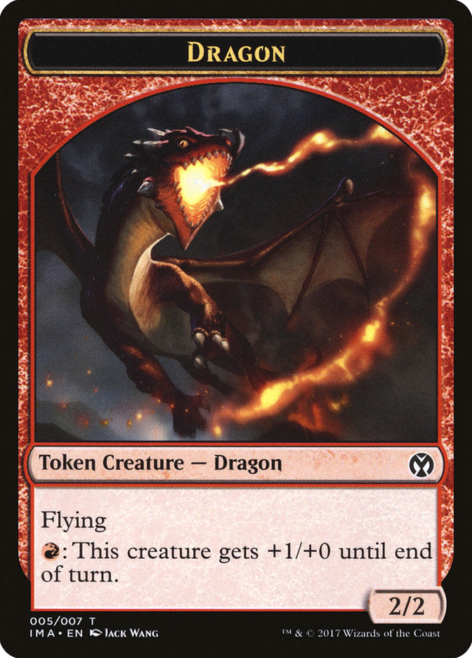 Dragon (005/007) [Iconic Masters Tokens] | D20 Games