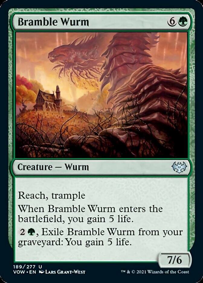 Bramble Wurm [Innistrad: Crimson Vow] | D20 Games