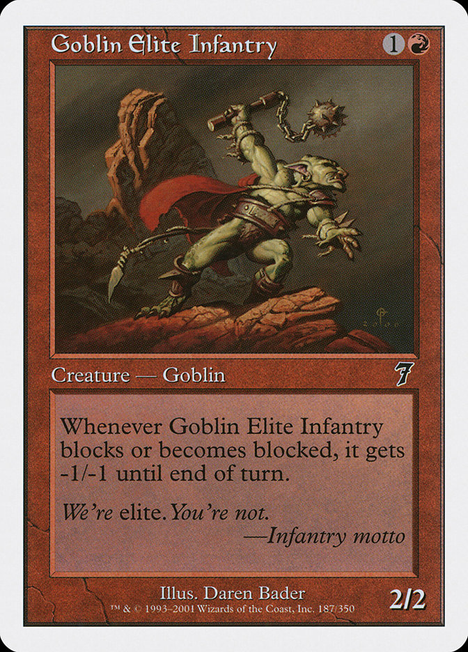 Goblin Elite Infantry [Seventh Edition] | D20 Games