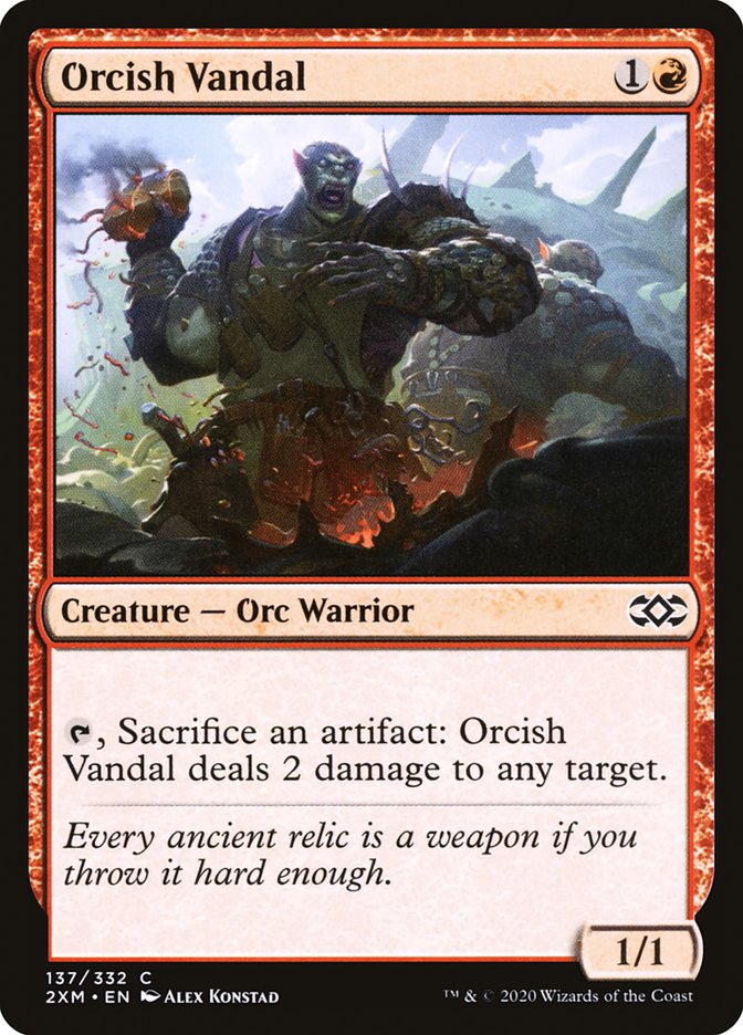 Orcish Vandal [Double Masters] | D20 Games