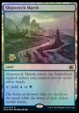 Shipwreck Marsh [Innistrad: Midnight Hunt Prerelease Promos] | D20 Games