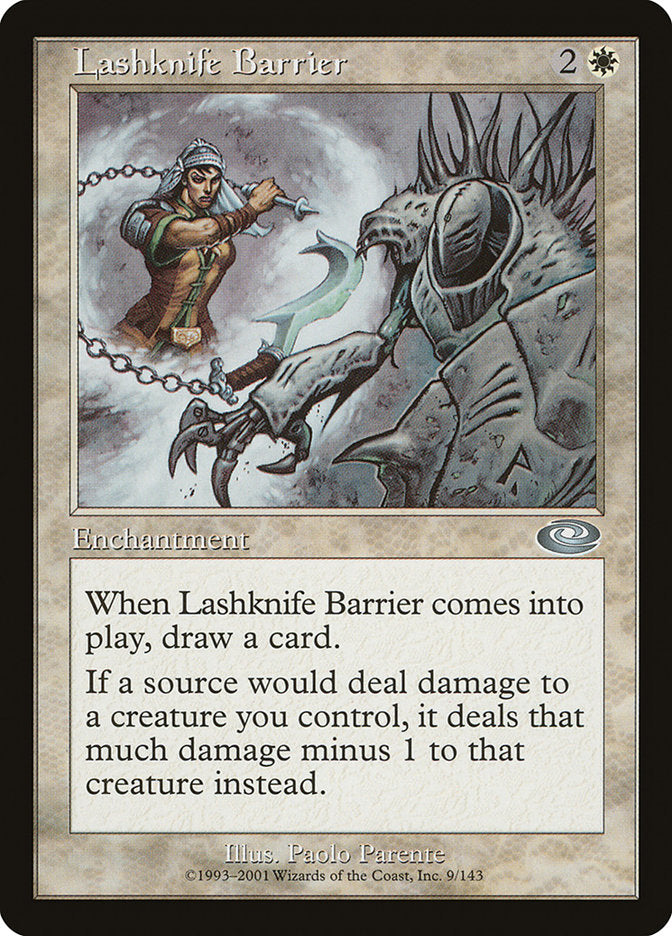 Lashknife Barrier [Planeshift] | D20 Games