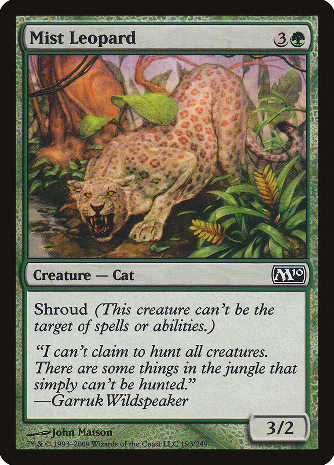 Mist Leopard [Magic 2010] | D20 Games