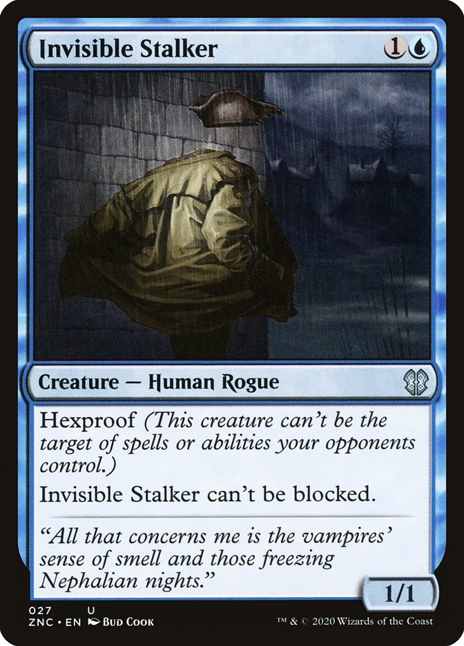 Invisible Stalker [Zendikar Rising Commander] | D20 Games