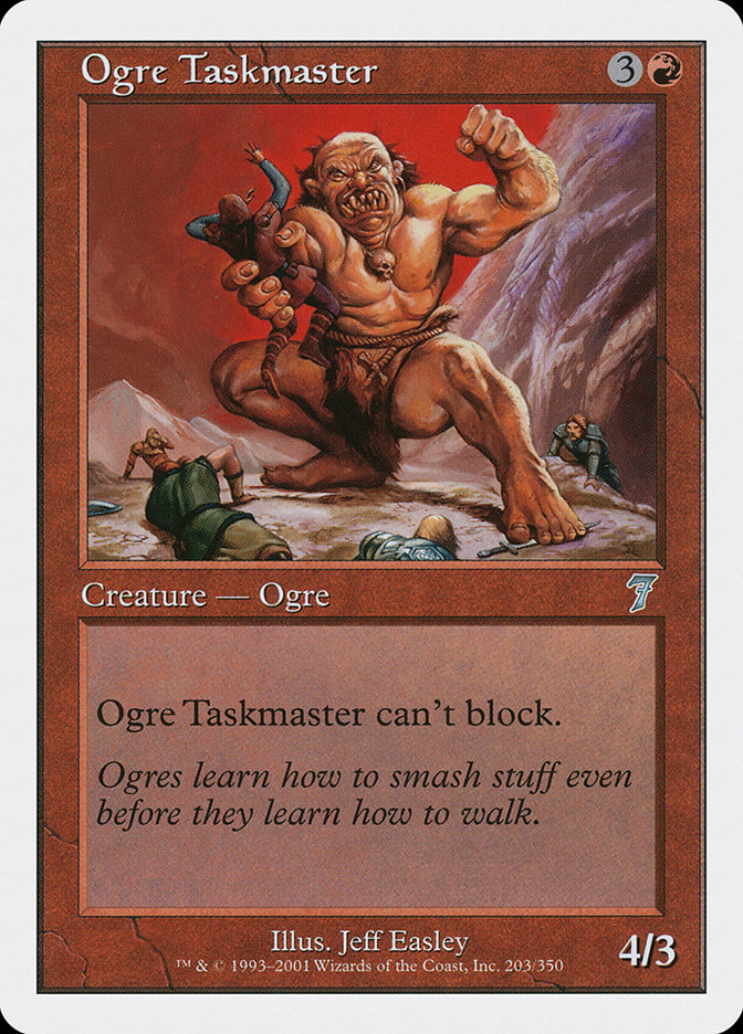 Ogre Taskmaster [Seventh Edition] | D20 Games