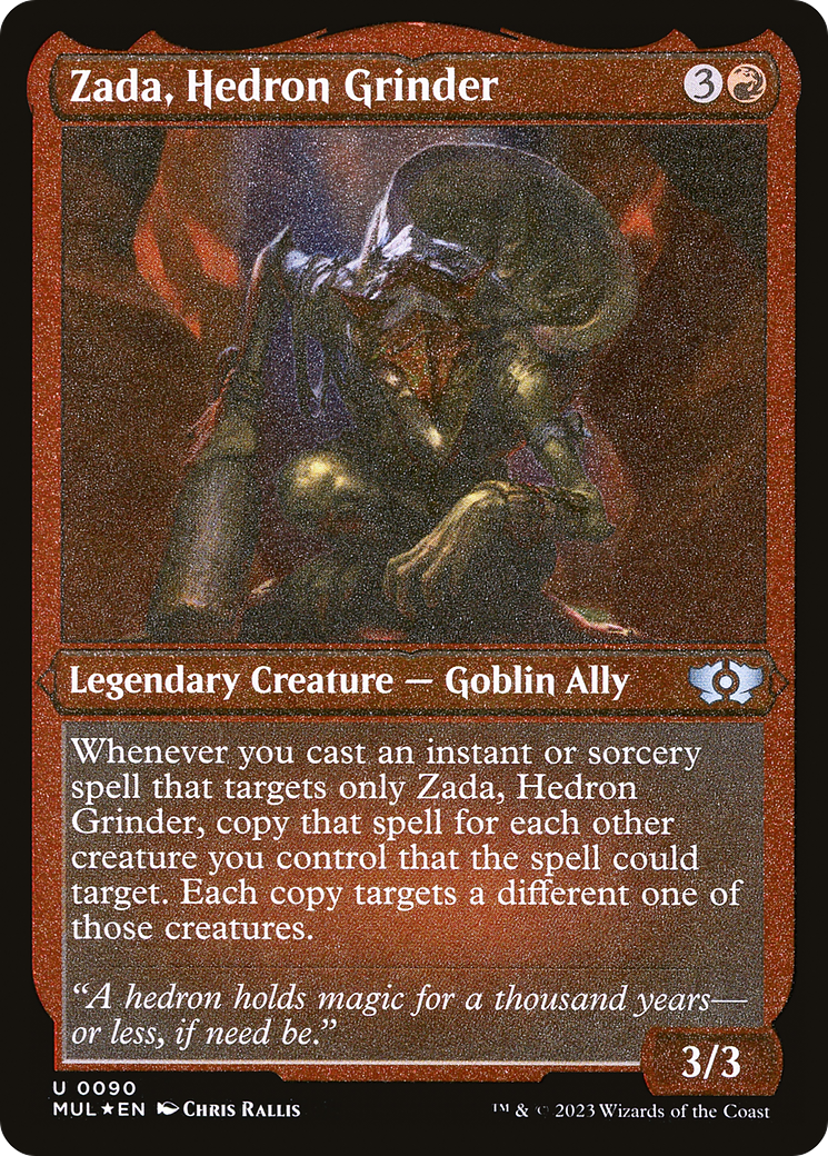 Zada, Hedron Grinder (Foil Etched) [Multiverse Legends] | D20 Games