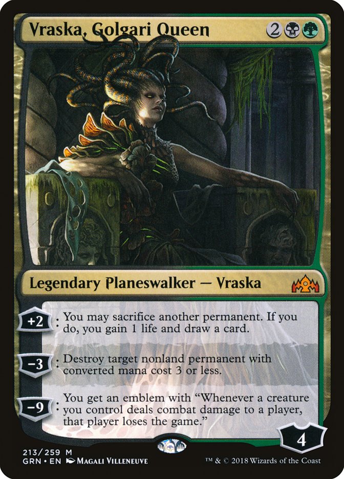 Vraska, Golgari Queen [Guilds of Ravnica] | D20 Games