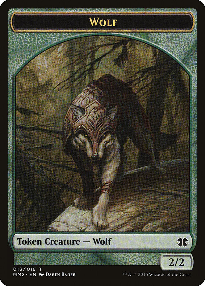 Wolf [Modern Masters 2015 Tokens] | D20 Games
