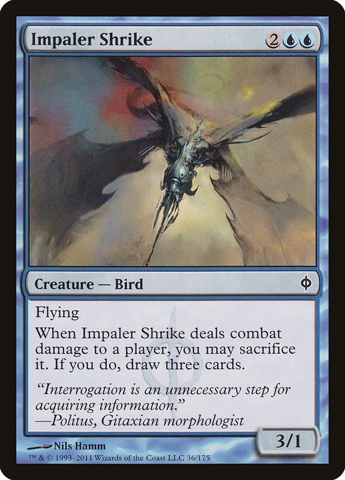 Impaler Shrike [New Phyrexia] | D20 Games