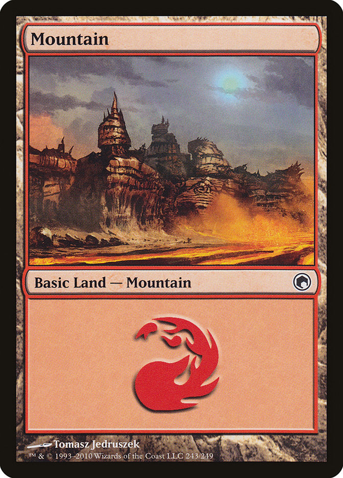 Mountain (243) [Scars of Mirrodin] | D20 Games