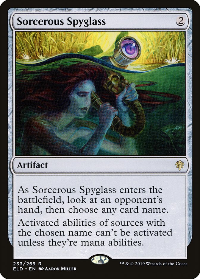 Sorcerous Spyglass [Throne of Eldraine] | D20 Games