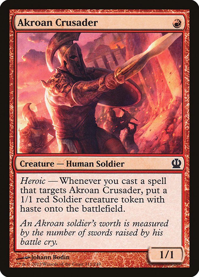 Akroan Crusader [Theros] | D20 Games