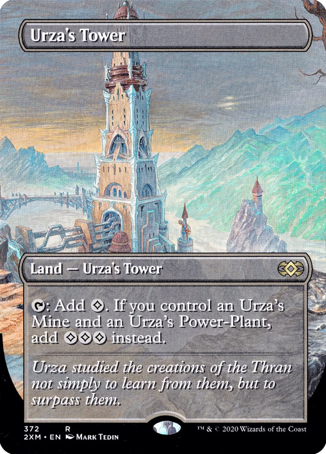 Urza's Tower (Toppers) [Double Masters Extended Art] | D20 Games