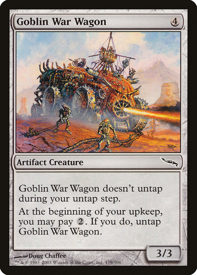 Goblin War Wagon [Mirrodin] | D20 Games