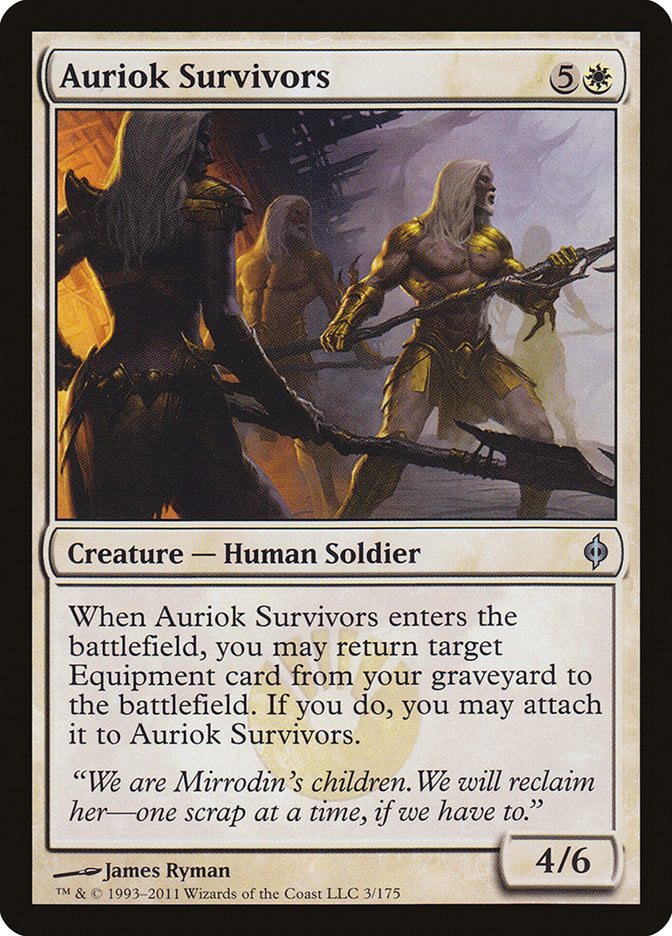 Auriok Survivors [New Phyrexia] | D20 Games