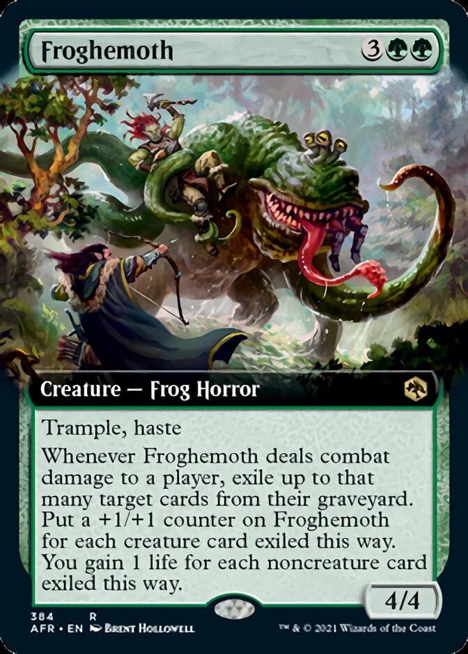 Froghemoth (Extended) [Dungeons & Dragons: Adventures in the Forgotten Realms] | D20 Games