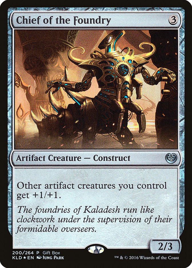 Chief of the Foundry (Gift Pack) [Kaladesh Promos] | D20 Games