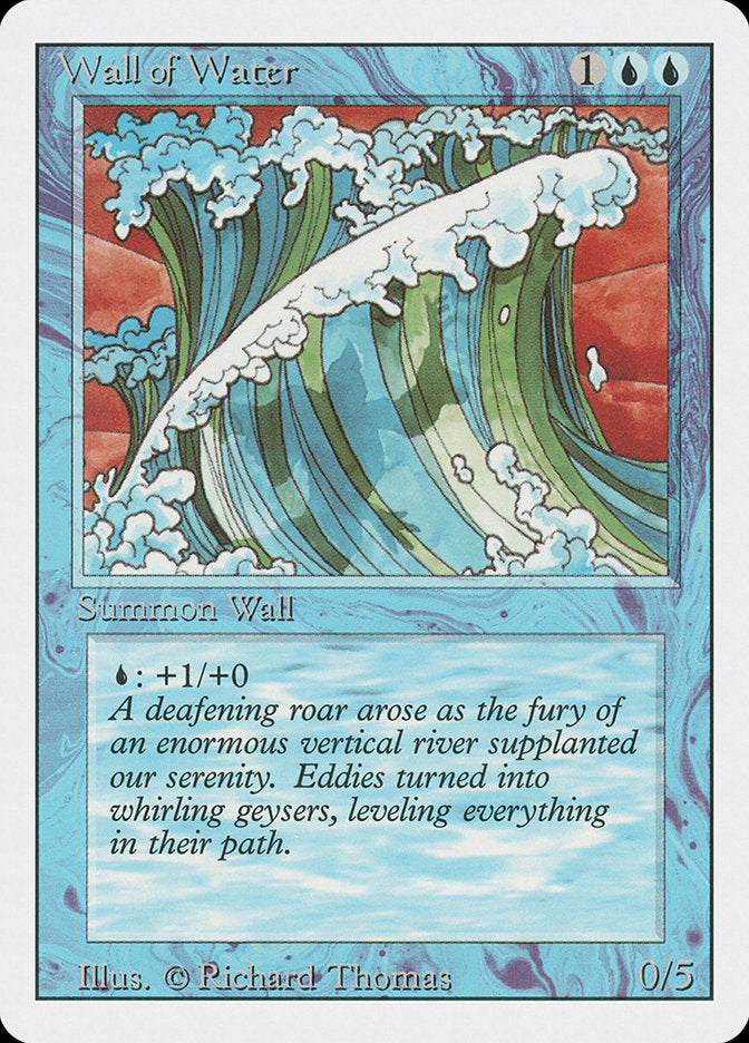 Wall of Water [Revised Edition] | D20 Games