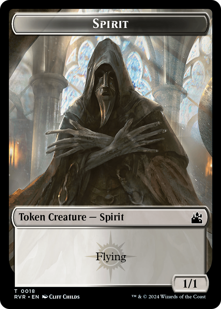 Spirit Token (0018) [Ravnica Remastered Tokens] | D20 Games