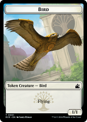 Bird // Dragon Double-Sided Token [Ravnica Remastered Tokens] | D20 Games