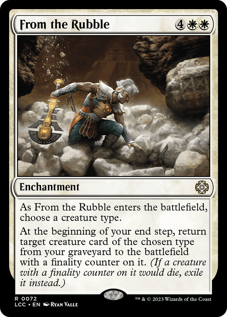 From the Rubble [The Lost Caverns of Ixalan Commander] | D20 Games