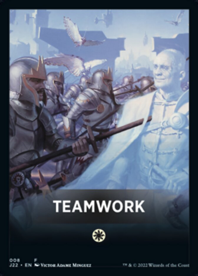 Teamwork Theme Card [Jumpstart 2022 Front Cards] | D20 Games