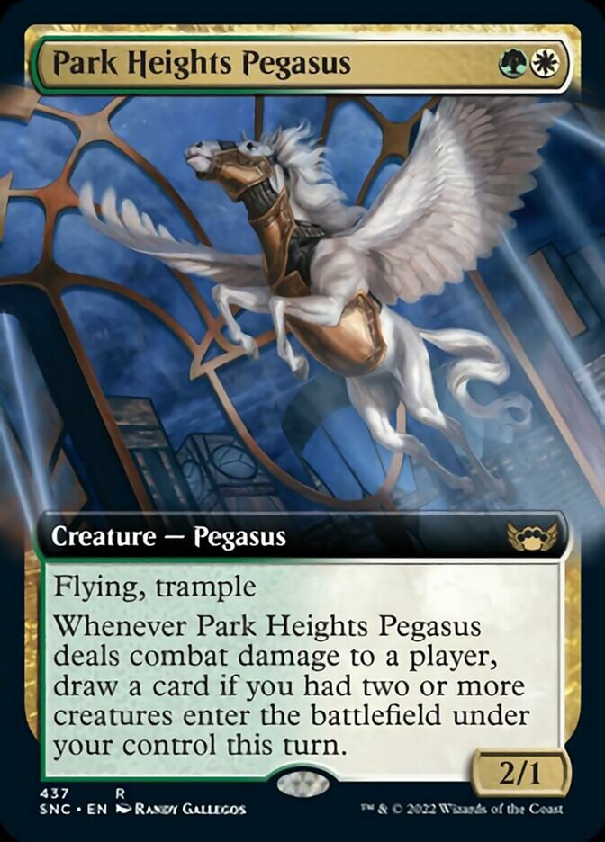 Park Heights Pegasus (Extended Art) [Streets of New Capenna] | D20 Games