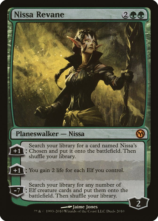 Nissa Revane (Duels of the Planeswalkers Promos) [Duels of the Planeswalkers Promos 2010] | D20 Games