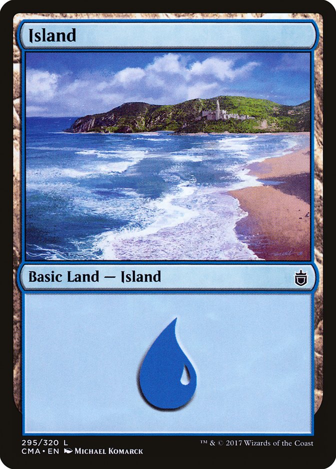 Island (295) [Commander Anthology] | D20 Games