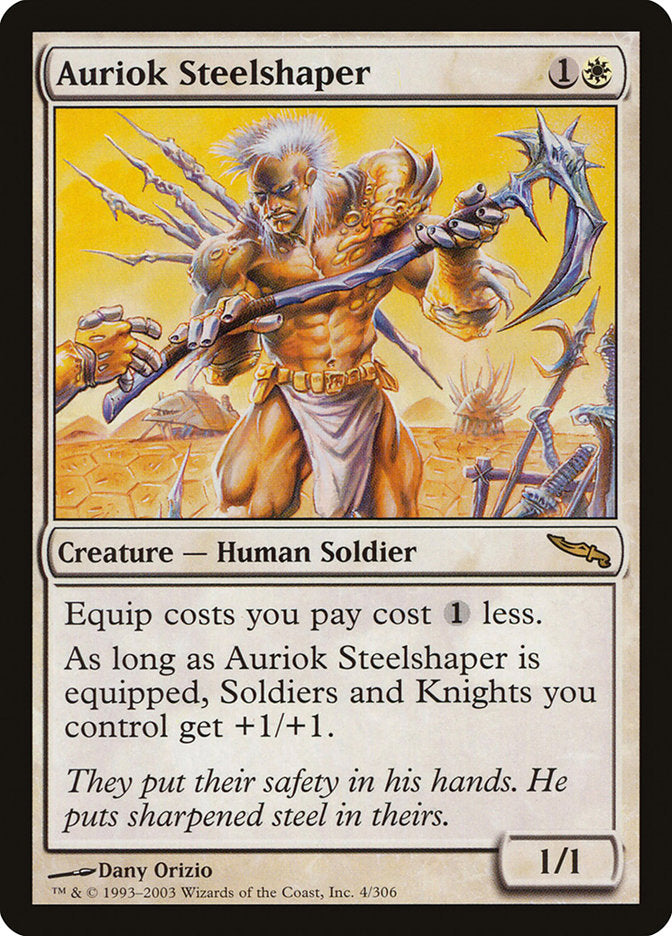 Auriok Steelshaper [Mirrodin] | D20 Games