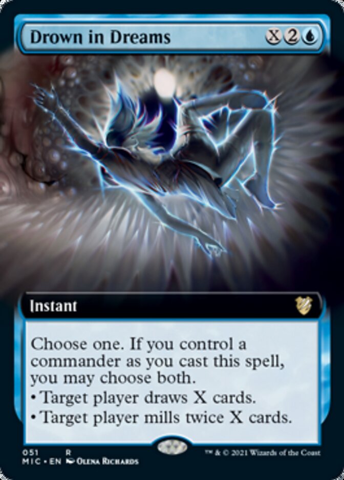 Drown in Dreams (Extended) [Innistrad: Midnight Hunt Commander] | D20 Games