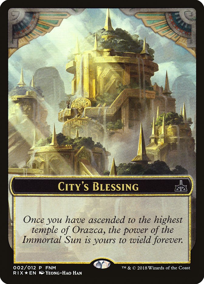 City's Blessing // Elemental [Friday Night Magic 2018] | D20 Games