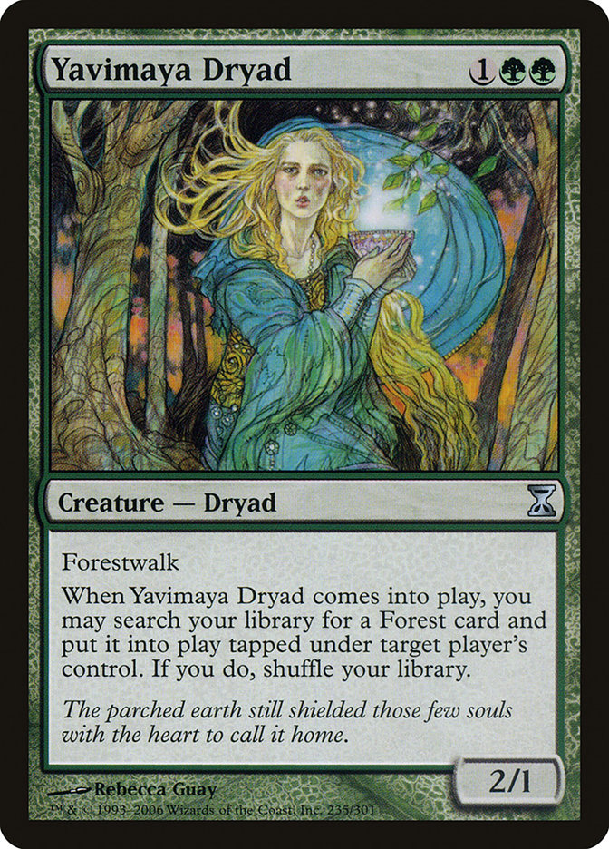 Yavimaya Dryad [Time Spiral] | D20 Games