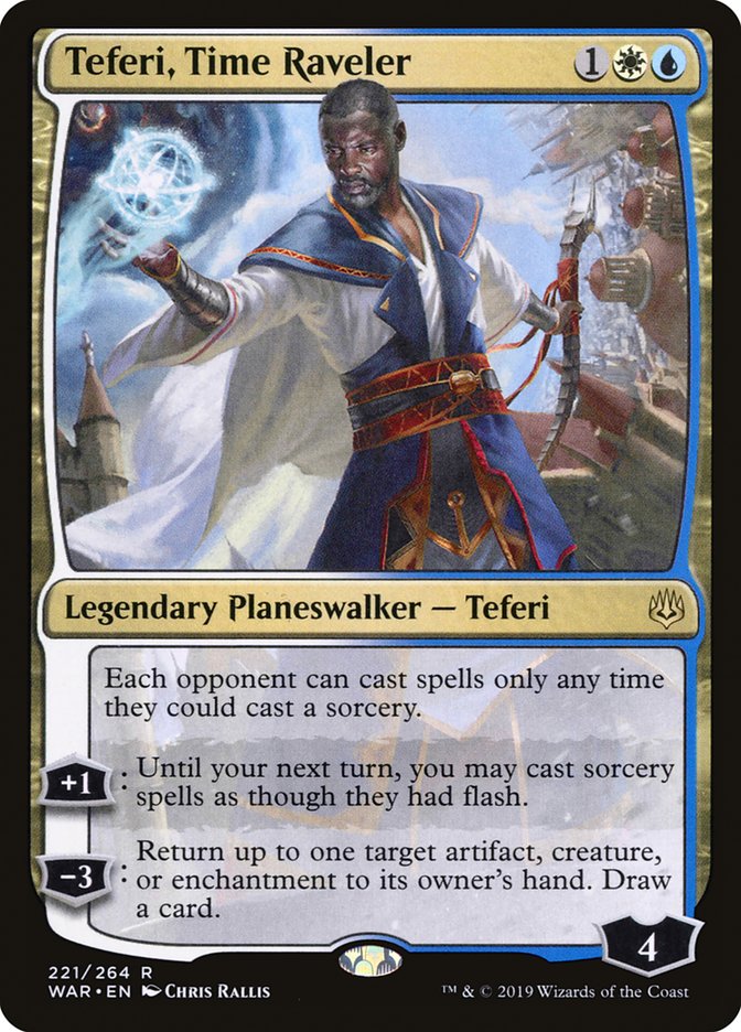 Teferi, Time Raveler [War of the Spark] | D20 Games