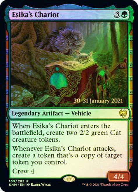 Esika's Chariot [Kaldheim Prerelease Promos] | D20 Games