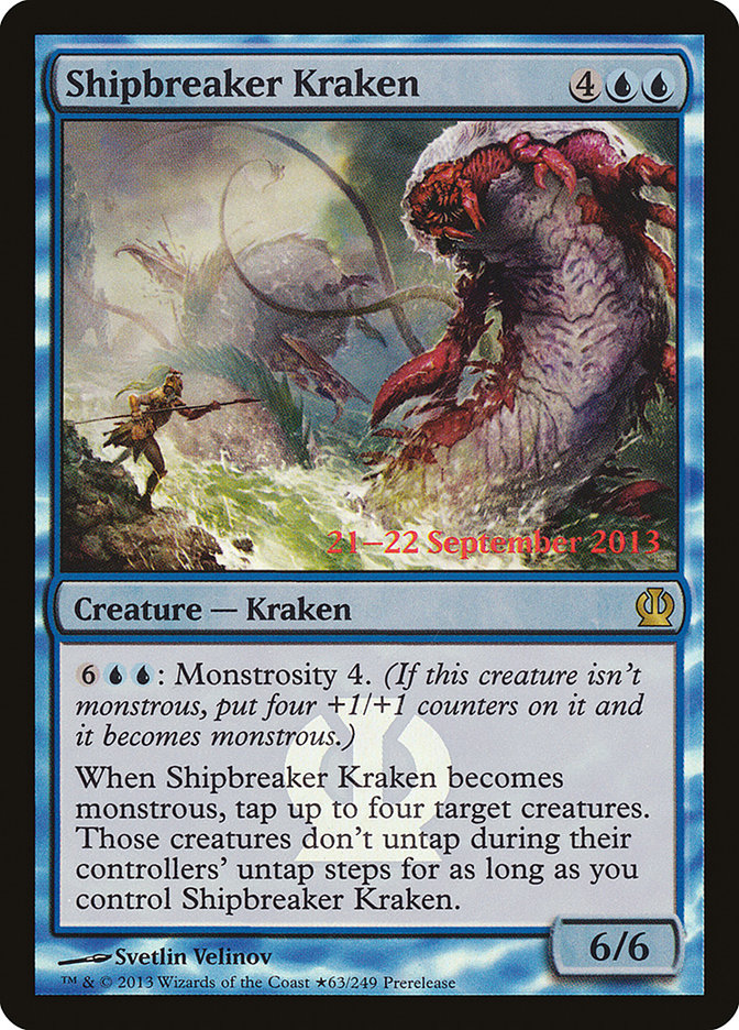 Shipbreaker Kraken  [Theros Prerelease Promos] | D20 Games