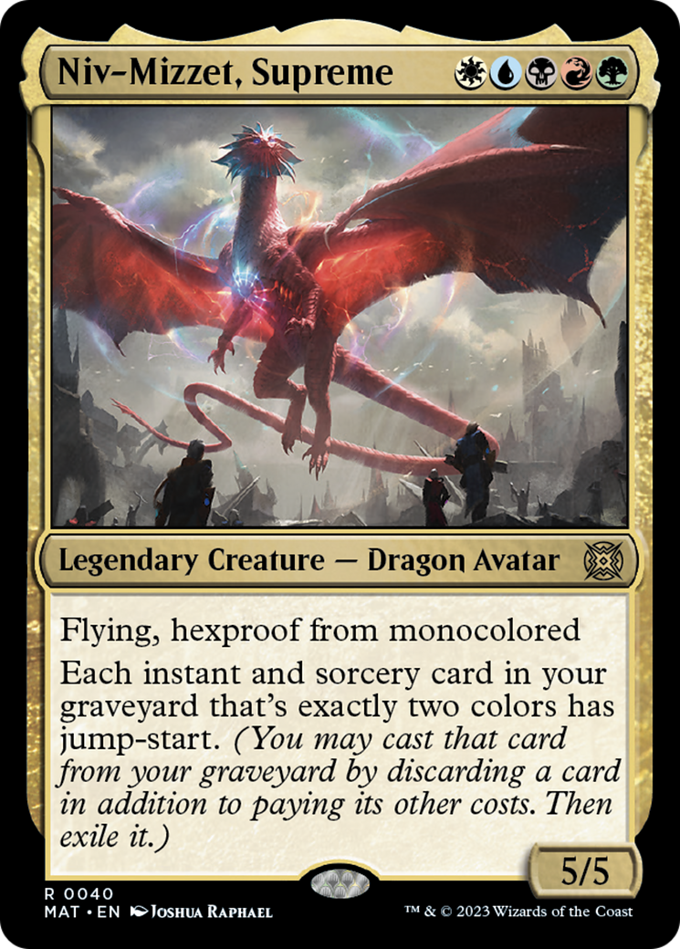 Niv-Mizzet, Supreme [March of the Machine: The Aftermath] | D20 Games