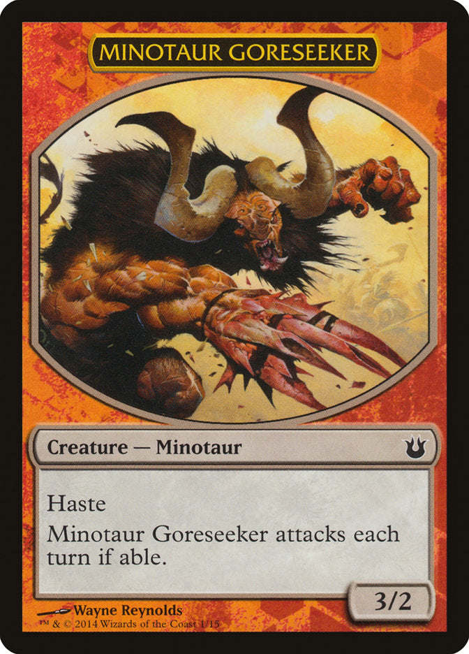 Minotaur Goreseeker [Born of the Gods Battle the Horde] | D20 Games