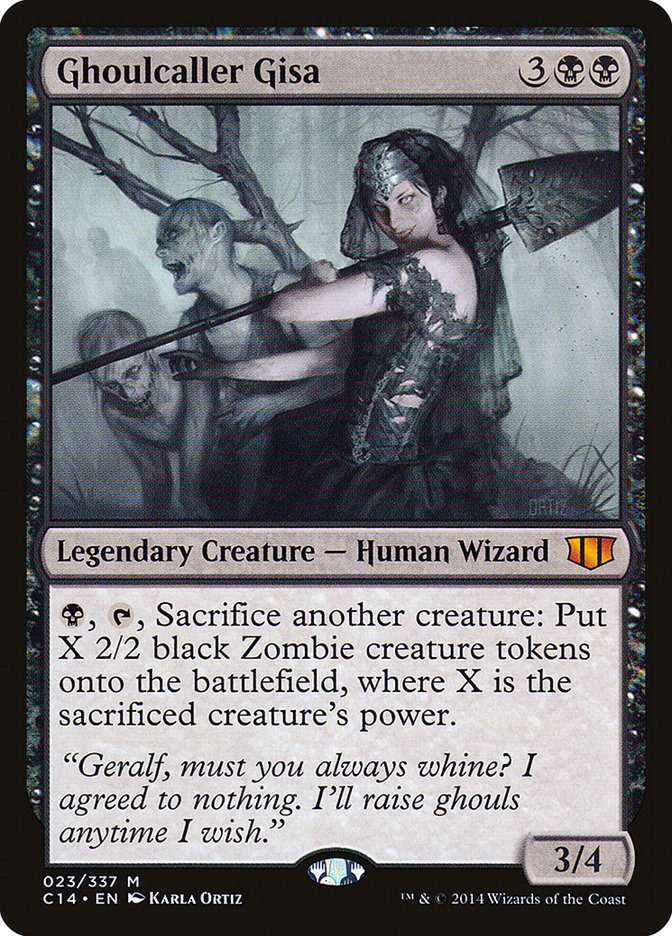 Ghoulcaller Gisa [Commander 2014] | D20 Games