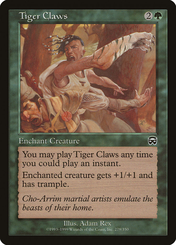 Tiger Claws [Mercadian Masques] | D20 Games