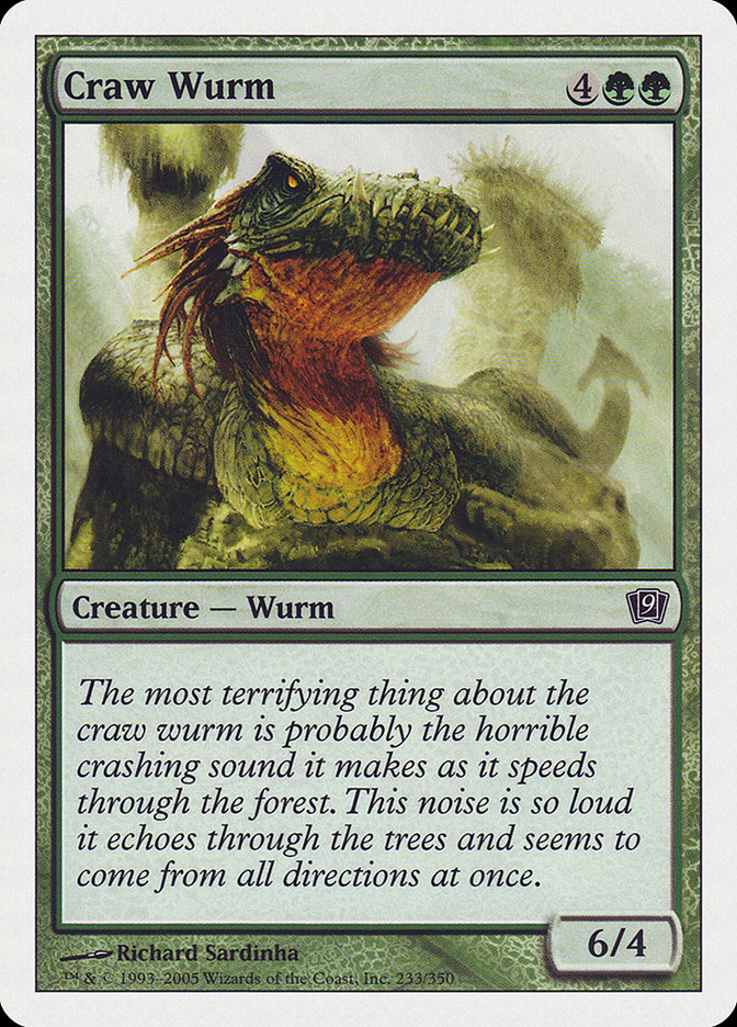 Craw Wurm [Ninth Edition] | D20 Games